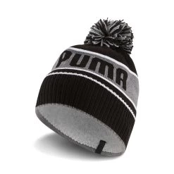 Puma Men's Pom Beanie Black / Grey