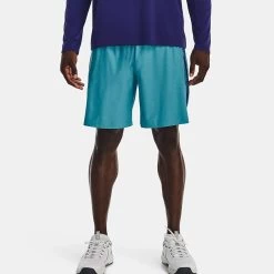 Under Armour Men's UA Tech™ Vent Shorts Glacier Blue / Sonar Blue / Black - Tall