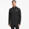 Puma Men's Favourite 1/4 Zip Running Top Black -Sports Equipment Discount Store 520211 01 mod01