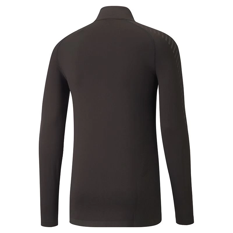 Puma Men's Formknit Seamless Half-Zip Training Top Black 8 Puma Men's Formknit Seamless Half-Zip Training Top Black - Image 6