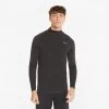 Puma Men's Formknit Seamless Half-Zip Training Top Black -Sports Equipment Discount Store 521558 01 mod01
