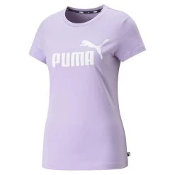 Puma Women's Essentials Logo T-Shirt Cornflower Blue -Sports Equipment Discount Store 586775 70