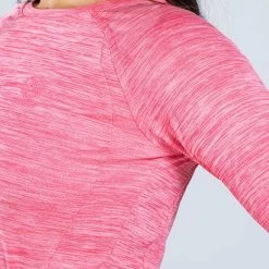 Women's Madison Long Sleeve T-Shirt Pink -Sports Equipment Discount Store am3a0083