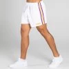 Mourne Shorts White / Purple / Amber