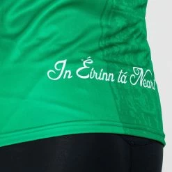 Celtic Cross Hooped Women's Jersey Green / Amber -Sports Equipment Discount Store am3a9990