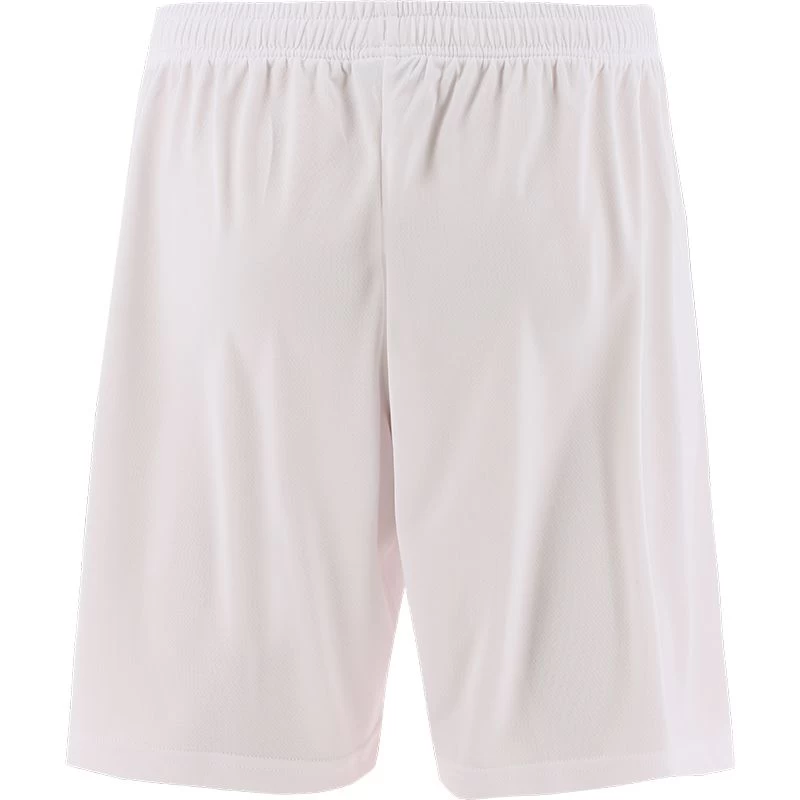 Men's Aztec Soccer Shorts White 5 Men's Aztec Soccer Shorts White - Image 3