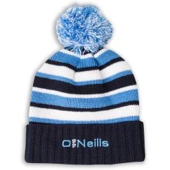 Kids' Beacon Bobble Hats Marine / Sky / White