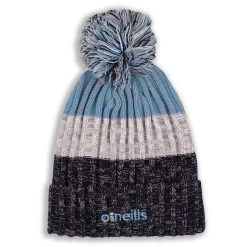 Bowen Bobble Hat Marine White Sky