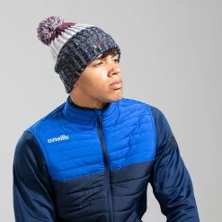 Bowen Bobble Hat Marine White Maroon -Sports Equipment Discount Store bowen 83 bobble hat marl mar wht maroon 1