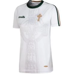 Women's Celtic Cross Jersey White