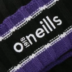 Kids' Darcy Bobble Hat Black / Purple / White -Sports Equipment Discount Store darcy 083 bobble hat blk pur whi p3 1