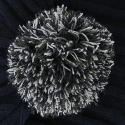 Darcy Bobble Hat Marine / Dark Grey / Silver -Sports Equipment Discount Store darcy 083 bobble hat mne dgy slv p4 1