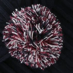 Darcy Bobble Hat Marine / Maroon / White -Sports Equipment Discount Store darcy 083 bobble hat mne mro whi p4