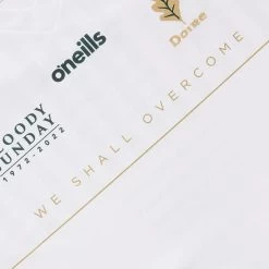 Derry Bloody Sunday Commemoration Kids' Jersey White -Sports Equipment Discount Store derry bloody sunday reg fit jersey wht 22 10 1