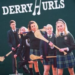 'Derry Hurls' Kids' Derry Girls Jersey 13 'Derry Hurls' Kids' Derry Girls Jersey -Sports Equipment Discount Store derry hurls jersey 4 2