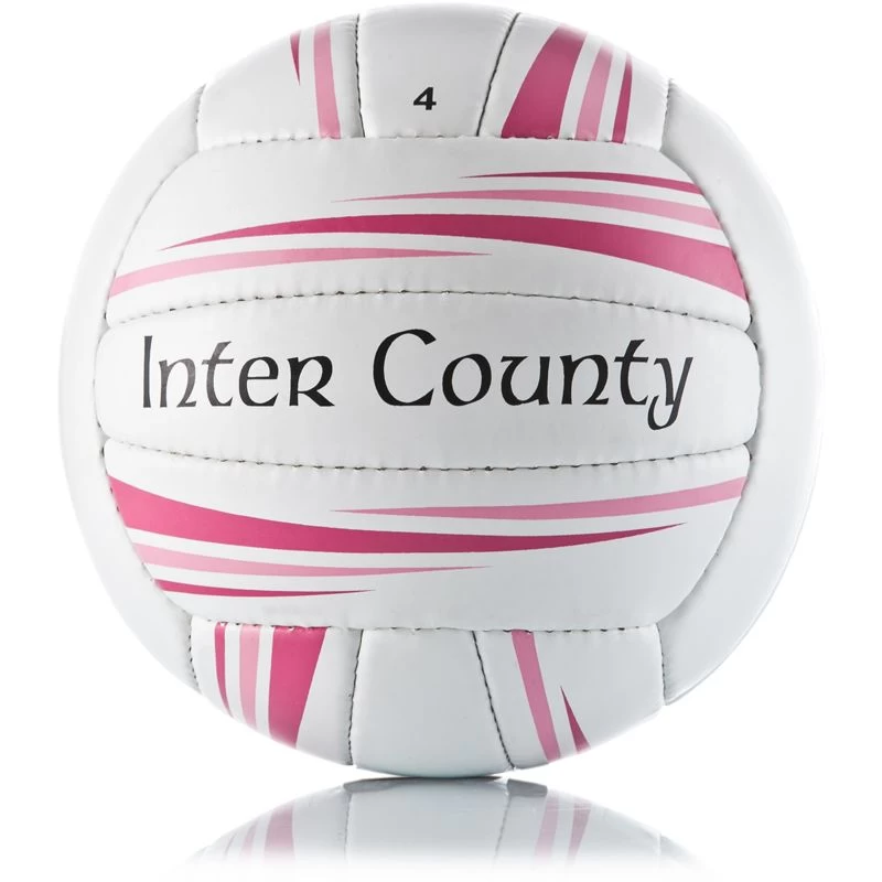 Inter County Football (White/Pink) 4 Inter County Football (White/Pink) - Image 2