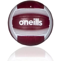 Galway GAA Inter County Football Burgundy / White -Sports Equipment Discount Store galway county ball 3
