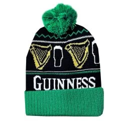 Guinness Bobble Hat Black / Green -Sports Equipment Discount Store guinness hat