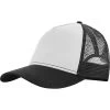 Hudson Trucker Cap Black / White