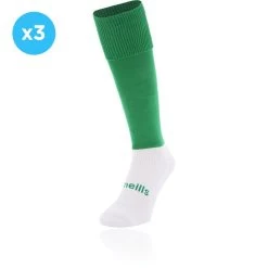 Kids' Koolite Max Premium Sports Socks 3 Pack Green