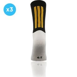 Koolite Max Midi Socks 3 Pack Black / Amber