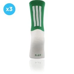 Koolite Max Midi Socks 3 Pack Green / White