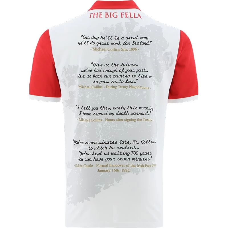 Michael Collins Commemoration Jersey Red 4 Michael Collins Commemoration Jersey Red - Image 2