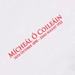 Michael Collins Commemoration Player Fit Jersey Red -Sports Equipment Discount Store michael collins commemoration cork jersey wht red reg fit 4 1