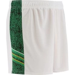 Mourne Shorts White / Green Shadow / Amber