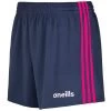 Mourne Shorts Navy / Paradise Pink 2 Mourne Shorts Navy / Paradise Pink -Sports Equipment Discount Store mourne gaelic shorts mar flo pnk 1