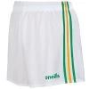 Mourne Shorts White / Green / Amber -Sports Equipment Discount Store mourne gaelic shorts wht emer amb 3s 1 1