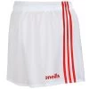 Mourne Shorts White / Red -Sports Equipment Discount Store mourne gaelic shorts wht red 3s 1 1