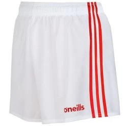 Mourne Shorts White / Red