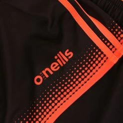 Nelson Shorts Black / Orange -Sports Equipment Discount Store nelson gaelic shorts blk flo org 2s 4