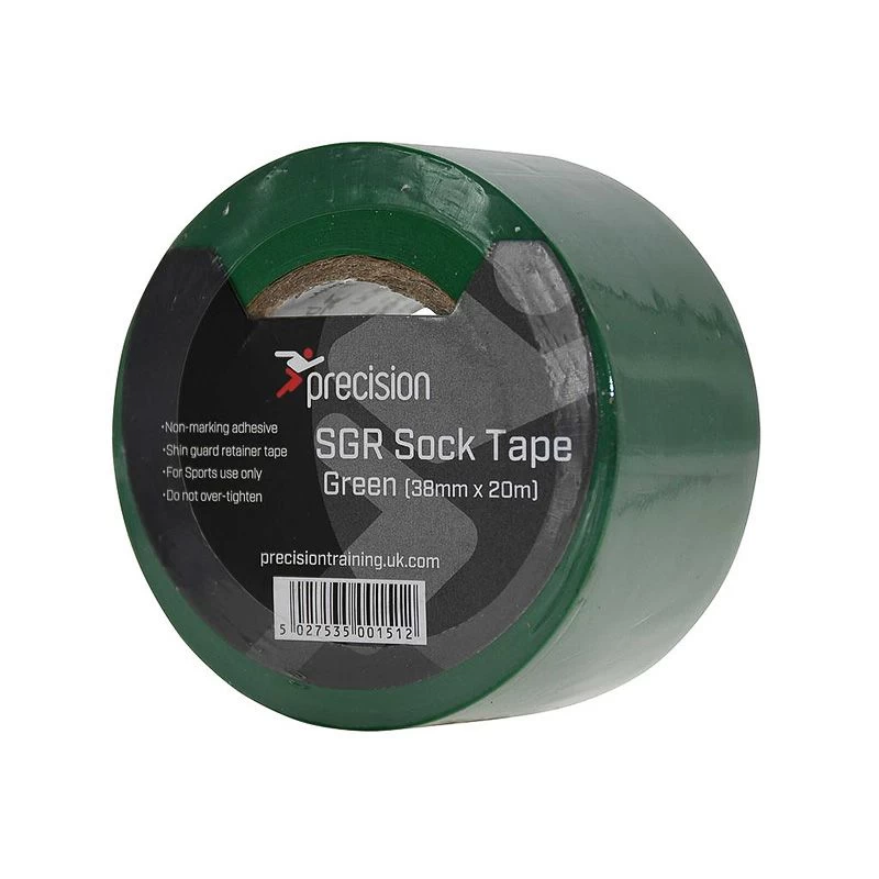 Precision SGR Green Sock Tape 38mm 5 Pack