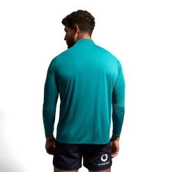 Canterbury Ireland Rugby IRFU 2023/24 Men's Vapodri First Layer Quarter Zip Deep Lake / Evening Blue -Sports Equipment Discount Store q a005298as6 x3