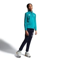 Canterbury Ireland Rugby IRFU 2023/24 Kids' Vapodri First Layer Quarter Zip Deep Lake / Evening Blue -Sports Equipment Discount Store q a006433as6 x3