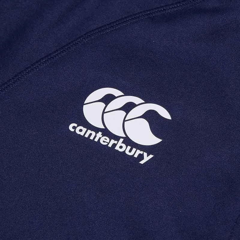 Canterbury Ireland Rugby IRFU 2023/24 Kids' Half Zip Training Top Evening Blue / Deep Lake 5 Canterbury Ireland Rugby IRFU 2023/24 Kids' Half Zip Training Top Evening Blue / Deep Lake - Image 3