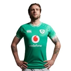 Canterbury Ireland Rugby IRFU 2023/24 Men's Home Test Jersey Deep Mint