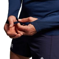 Canterbury Ireland Rugby IRFU 2023/24 Men's Seamless First Layer Quarter Zip Top Evening Blue -Sports Equipment Discount Store q a007600t54 w4