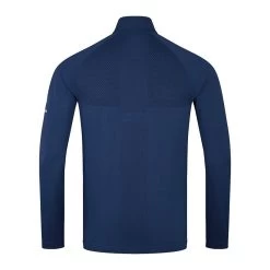 Canterbury Ireland Rugby IRFU 2023/24 Men's Seamless First Layer Quarter Zip Top Evening Blue -Sports Equipment Discount Store q a007600t54 y2