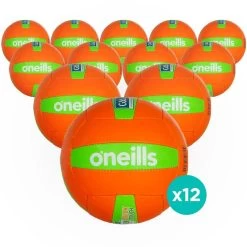 Quick Touch Football Orange / Green 12 Pack