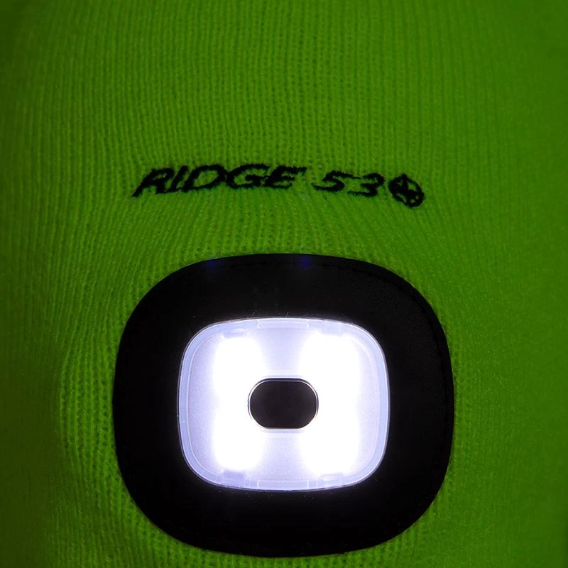 Ridge 53 LED Beanie Hat Yellow 4 Ridge 53 LED Beanie Hat Yellow - Image 2
