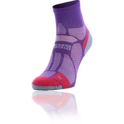 Ronhill Women's Hilly Marathon Fresh Anklet Purple / Pink / Grey