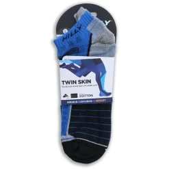 Ronhill Twin Skin Socklet Azurite / Grey Marl 7 Ronhill Twin Skin Socklet Azurite / Grey Marl -Sports Equipment Discount Store ronhill hilly twin skin socklet min azuirte grey marl 3