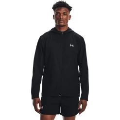 Under Armour Men's UA OutRun The Rain Jacket Black / Reflective