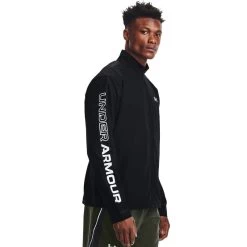 Under Armour Men's OutRun The Rain II Jacket Black / White / Reflective