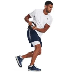 Under Armour Men's Woven Graphic Shorts Academy / White -Sports Equipment Discount Store s7.v5 1370388 408 fc