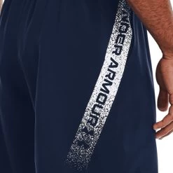 Under Armour Men's Woven Graphic Shorts Academy / White -Sports Equipment Discount Store s7.v5 1370388 408 sidedet