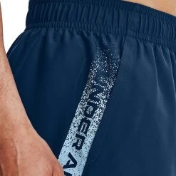 Under Armour Men's Woven Graphic Shorts Varsity Blue / Blizzard -Sports Equipment Discount Store s7.v5 1370388 426 sidedet